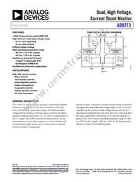 AD8213WHRMZ-R7 Datasheet Cover
