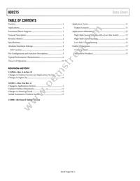 AD8215WYRZ-R7 Datasheet Page 2