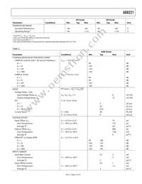 AD8221BR-REEL7 Datasheet Page 5