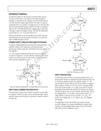 AD8221BR-REEL7 Datasheet Page 19