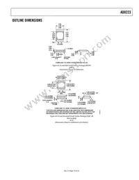 AD8223ARM-R7 Datasheet Page 19