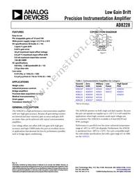 AD8228ARZ-RL Datasheet Cover