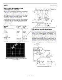 AD822BR-REEL7 Datasheet Page 20