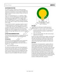 AD8235ACBZ-P7 Datasheet Page 15