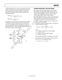 AD8236ARMZ-RL Datasheet Page 17