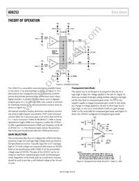 AD8253ARMZ-RL Datasheet Page 16