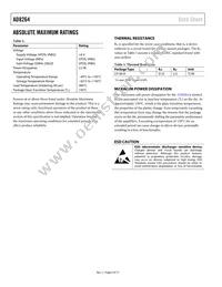 AD8264ACPZ-R7 Datasheet Page 6