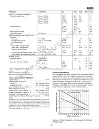 AD826AR-REEL7 Datasheet Page 3