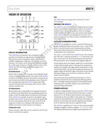 AD8270ACPZ-RL Datasheet Page 13