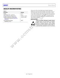 AD8307AR-REEL Datasheet Page 4