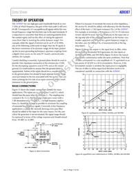 AD8307AR-REEL Datasheet Page 17