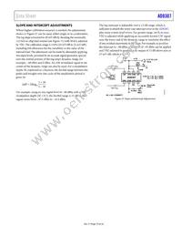 AD8307AR-REEL Datasheet Page 19