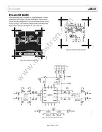 AD8351ACPZ-R7 Datasheet Page 17