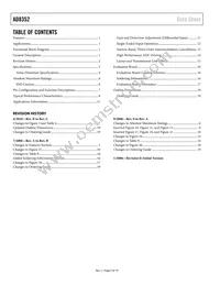 AD8352ACPZ-R7 Datasheet Page 2