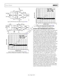 AD8352ACPZ-R7 Datasheet Page 15