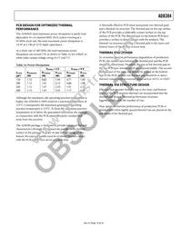 AD8384ASVZ Datasheet Page 19