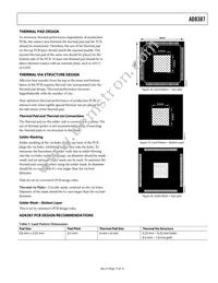 AD8387JSVZ Datasheet Page 15