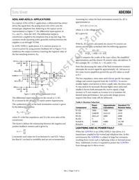 AD8390AACPZ-R2 Datasheet Page 11