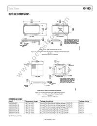 AD8392AACPZ-R2 Datasheet Page 11