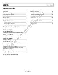 AD8398ACPZ-R2 Datasheet Page 2