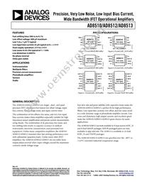 AD8510BR-REEL Datasheet Cover