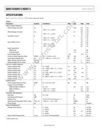 AD8512BR-REEL7 Datasheet Page 4