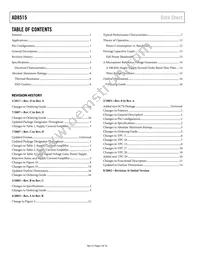 AD8515AKSZ-R2 Datasheet Page 2