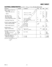 AD8527ARMZ-REEL Datasheet Page 3