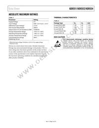AD8552ARU-REEL Datasheet Page 5