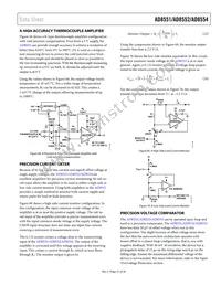 AD8552ARU-REEL Datasheet Page 21