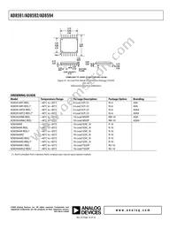 AD8594ARUZ-REEL Datasheet Page 16