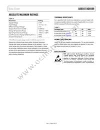 AD8597ACPZ-R2 Datasheet Page 5