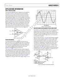 AD8624ACPZ-RL Datasheet Page 15