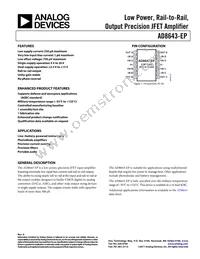 AD8643TRZ-EP-R7 Datasheet Cover