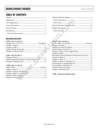 AD8663ACPZ-REEL Datasheet Page 2