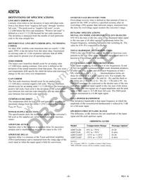 AD872AJD Datasheet Page 6