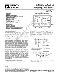 AD8842ANZ Datasheet Cover