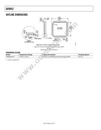 AD9042ASTZ Datasheet Page 22