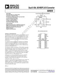 AD9059BRS-REEL Datasheet Cover