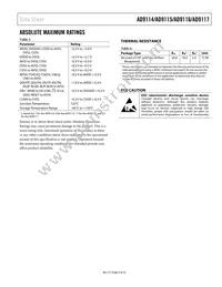 AD9117BCPZRL7 Datasheet Page 9