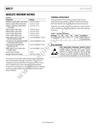 AD9121BCPZRL Datasheet Page 8