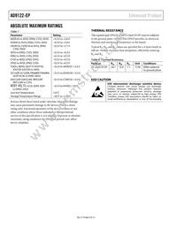 AD9122SCPZ-EP-RL Datasheet Page 8