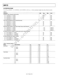 AD9125BCPZRL Datasheet Page 6