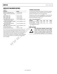 AD9146BCPZRL Datasheet Page 8