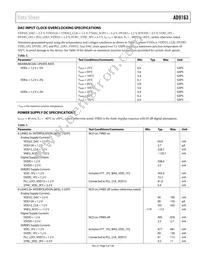 AD9163BBCZRL Datasheet Page 5