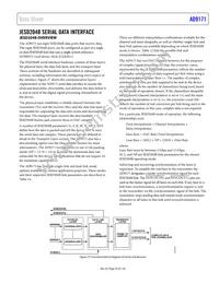 AD9171BBPZRL Datasheet Page 23