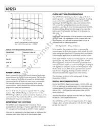 AD9203ARURL7 Datasheet Page 16