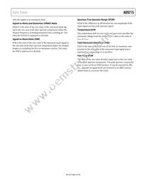 AD9215BRU-105 Datasheet Page 9