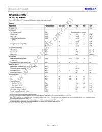 AD9218SSTZ-105EPRL Datasheet Page 3