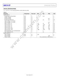 AD9218SSTZ-105EPRL Datasheet Page 4